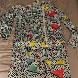 Colorful Geometric Pattern Tracksuit
